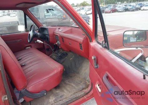 1987 Ford F150 from USA, damaged, VIN 1FTDF15Y9HKB34980